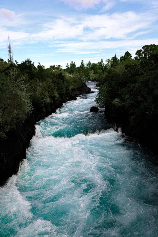 Huka falls nouvelle zelande